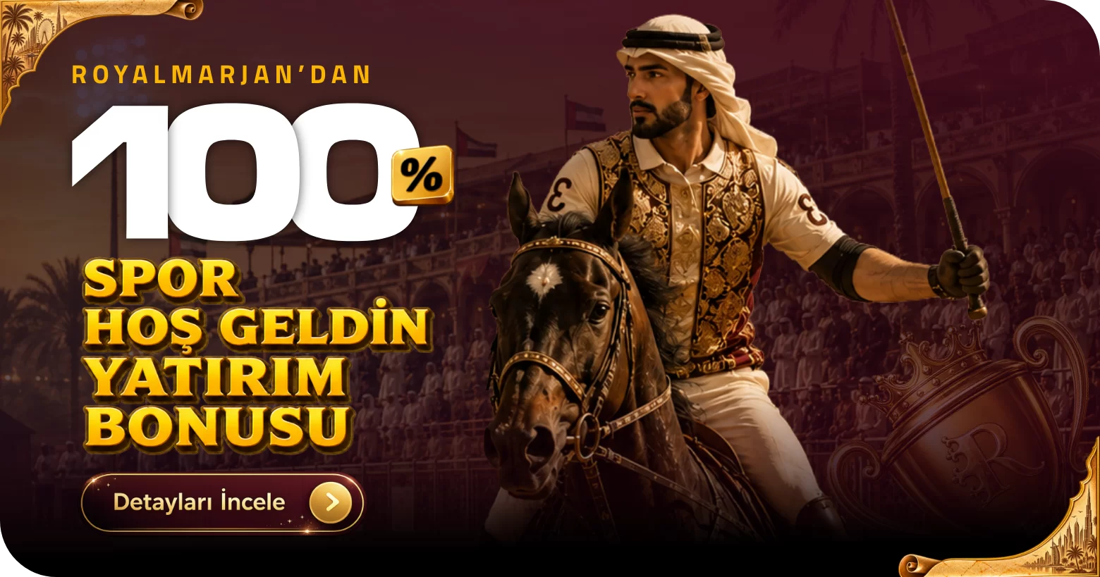 %100 Spor hoş geldin kampanyası